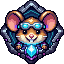 Emblema de Legado LAB RAT · 2026 do NEXO
